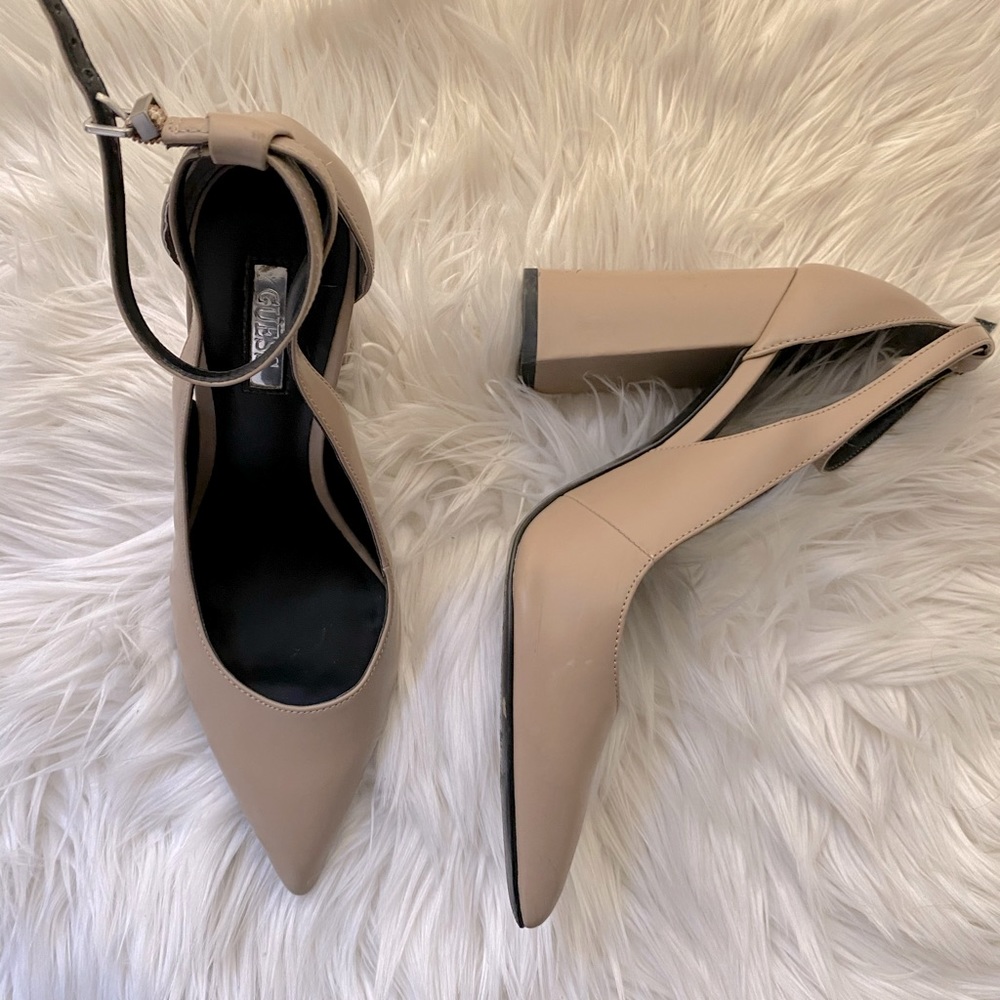 Guess  Ankle Strap Block Heels